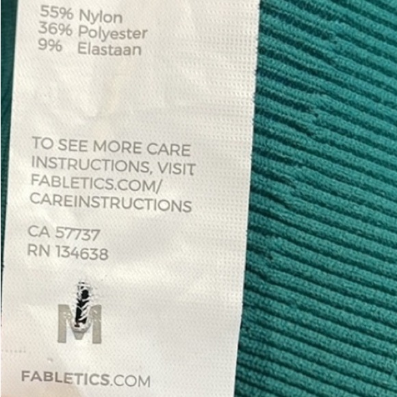 Fabletics Dark Jade High-Waisted Fair Isle
Leggings - Picture 7 of 8